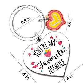 isiyu Stocking Stuffers My Everythin For Adults Gifts for Men funny Birthday For Boyfriend Couples keychains Couple Keychain For Him And Her For Him Blue Valentine Valentines Day Gifts For Her
