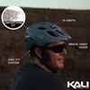 Kali Protectives Chakra Solo Half Size Cycling Helmet, Solid White,