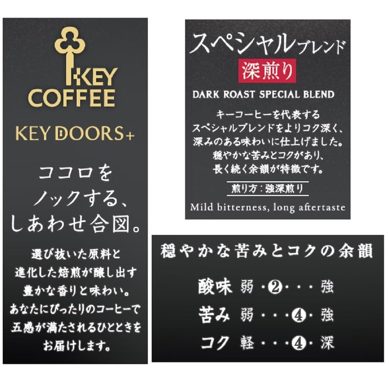 KEY DOORS+ Special Blend Deep Roasted Powder (VP) 6.0 oz