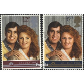 United Kingdom 1081-1082 (complete.issue.) unmounted mint/never hinged ** MNH 1986 Wedding (Stamps for collectors) British royal family (Diana, Charles, Elisabeth ..)