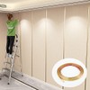 16.4ft Shiny Gold Peel and Stick Molding Trim, Flexible Mirror