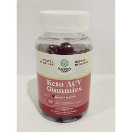 Nature's Craft - Keto ACV Gummies - Apple 60 count