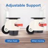 W B D WEIBIDA Leveling Casters Heavy Duty with Upgraded