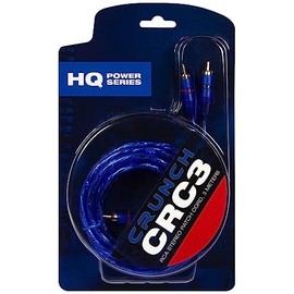 Crunch CRC3 RCA Cable 3.00 m [2 x RCA RCA Male to 2 x RCA RCA Male]