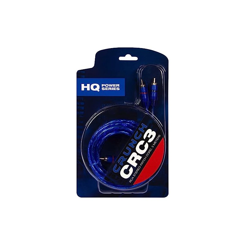 Crunch CRC3 RCA Cable 3.00 m [2 x RCA RCA
