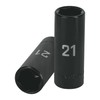 Truper D-7321-ML, Dado largo de impacto 6 puntas mm, 21