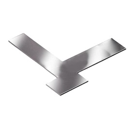 Fenteer Edge Scraping Tool Right Angle Leveling Device High Accuracy Multifunctional DIY 90 Degree Angle Ruler for Drywall Floor Wall