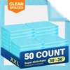 CLEAN SPACES 30" x 36" 50 Count Super Absorbency Disposable