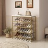 SUOERNUO Shoe Rack Organizer 5 Tier for Closet Entryway Free