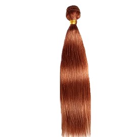 Lakaisa Straight Human Hair Bundles Blonde Human Hair Extensions Human Hair Weft Extensions Sew-in Hair Single Bundle Real Hair Low Shedding for Woman 20 Inches