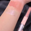 Double Ended Liquid Eyeshadow, 2-in-1, Brightening Eye Shadow Liquid Highlighter