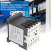 AC Contactor High Sensitivity Industrial Electric Thickened Silver Point Contacts