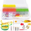 Peirich Friendship Bracelet Beads Making Kit, String Bracelet kit with