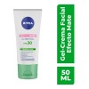 Crema Facial Hidratante Nivea Efecto Mate Con Fps 30 50