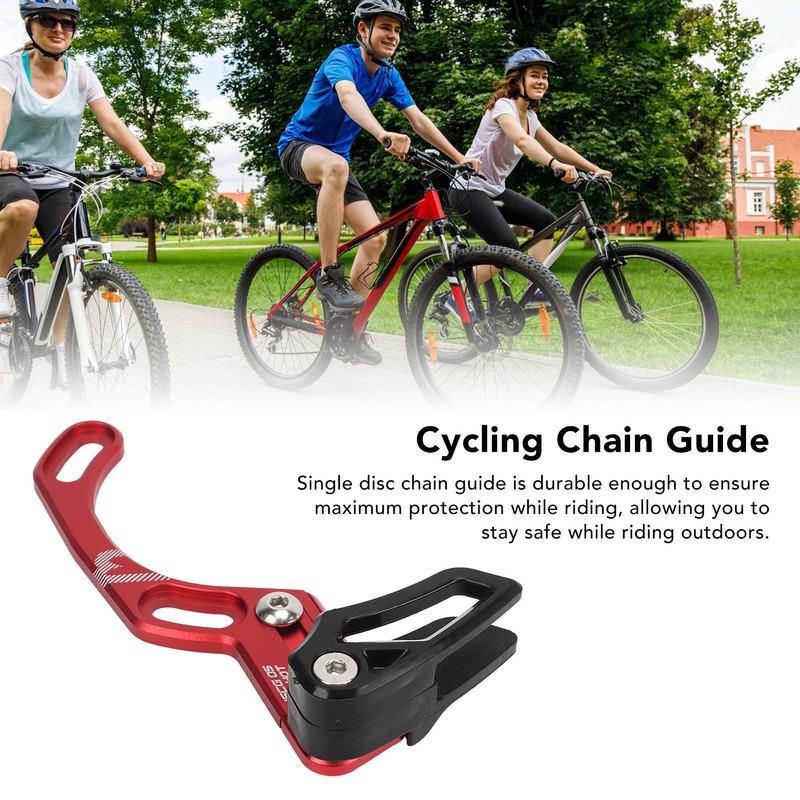 Bike Chain Guide Aluminum Alloy High Strength Lightweight Replacement Bicycle