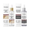 2 Pcs Black and White Rice Exfoliant, Premium Rice Ampoule