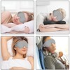 Sleep Eye Mask for Men Women, 3D Contoured Eye Mask