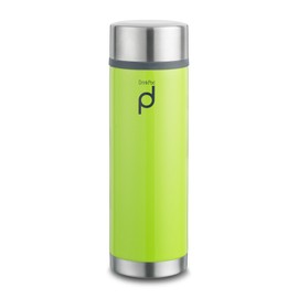 DrinkPod Pioneer Flasks Doppelwandige Isolierflasche aus 18/10 Edelstahl – Grün, 350ML, 0.35L, 0,35 L