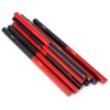 Double-headed red/blue round wire carpenter's pencils, woodworking construction pencils for