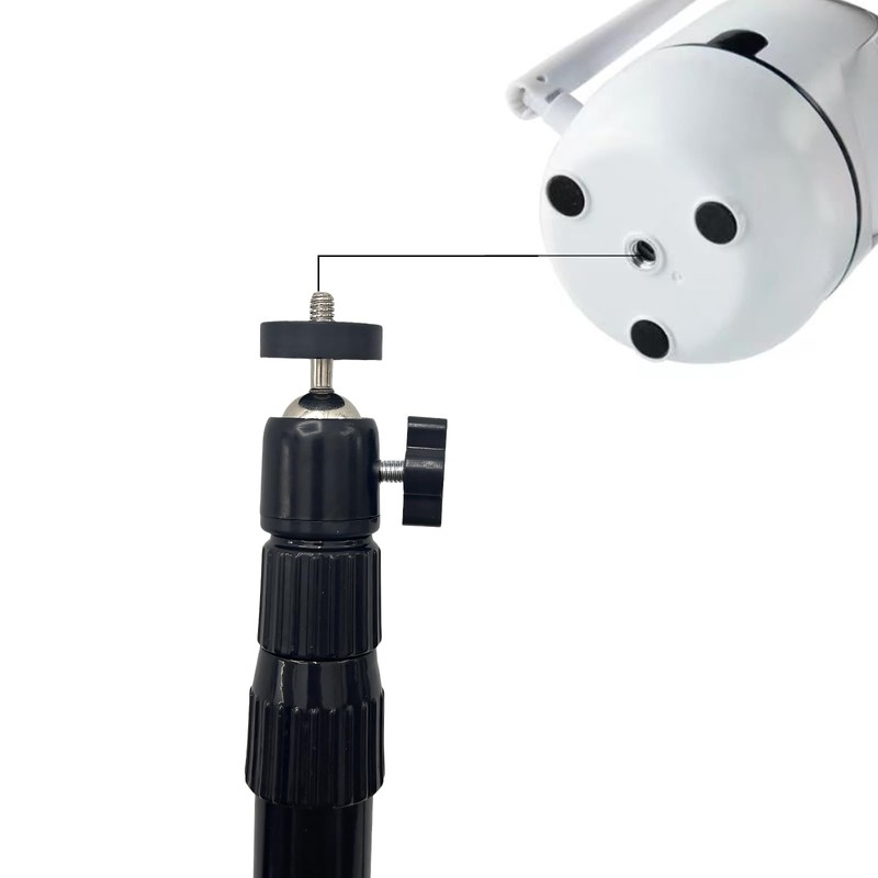 NVRTTRR Extendable Projector Mount, Adjustable 360° Angle, Black (11.4-16.1inch)