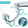 Rotating Tap Attachment, Extension, Aerator, 1080 Degree Multifunctional Extension, Rotating,