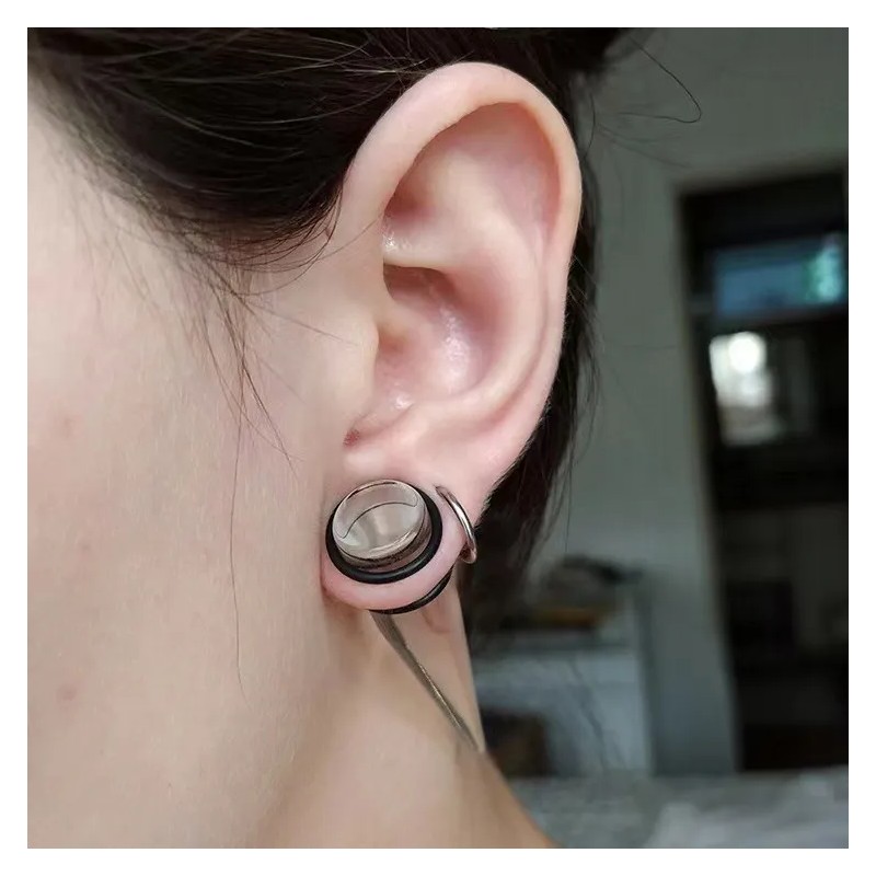 50 Piezas Expansor De Túnel De Oídos Tapones De Orejas