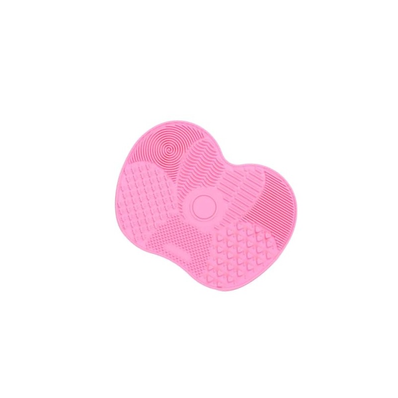 MakeupBrushCleanerSiliconPadScrubberWithSuction Cups Makeup Brush Cleaning Mat For Cleaning Eyebrows Foundations