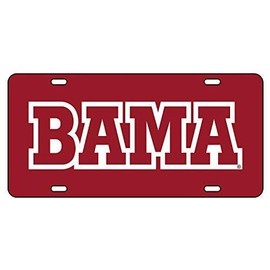 Alabama Crimson Tide Tag (CRIM/REF WHT BAMA TAG)