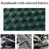 Handbags women Handmade Woven Evening Bag PU Leather Handbags clutch
