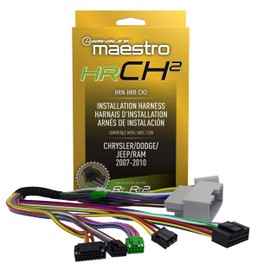 iDatalink Maestro Compatible with Jeep, Chrysler and Dodge CH2 Vehicles (2004-10) HRN-HRR-CH2 Plug & Play T-Harness (ADS-MRR or ADS-MRR2 Module Required)