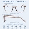 DEHOTRE Blue Light Blocking Glasses Men Computer Game Phone Eyeglasses