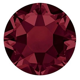 Preciosa Viva Rhinestones Flatback - Burgundy - SS20 (5mm) (72)