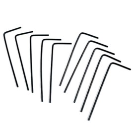 ZDingTech 10pcs 0.028 Allen Wrench sets,0.028 inch Allen Wrench,0.028 Hex Key,0.028 Hex Wrench allen key Door Key L Shaped hex wrench set with Long Arm.