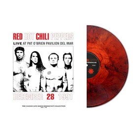 Red Hot Chili Peppers LP - At Pat O Brien Pavilion Del Mar (Red Marble Vinyl)