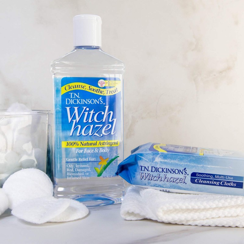 Dickinson's Dickinson's Witch Hazel Refreshingly Clean Cleansing Cloths with Aloe,