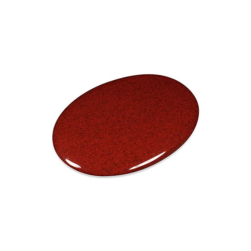 Red Jasper Palm Stone by CrystalAge
