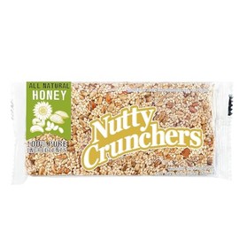 Nutty Crunchers All Natural Ingredients King Bars (Honey Mix, 24 King Bars/box)
