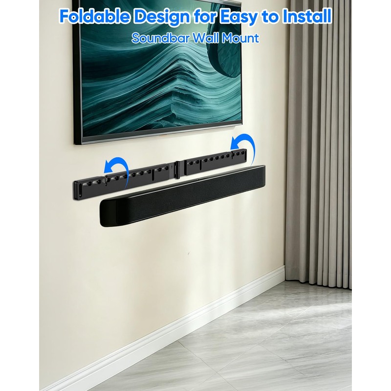 FORGING MOUNT Soundbar Wall Mount Compatible with Sonos Arc and