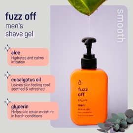 SpaLife Mens Body Wash Gift Set w/ Body Wash, Shave Gel, After-Shave Gel, Shampoo | Mens Skin Care Gift Set | Skincare Christmas Gifts for Men | Gifts for Men | Men's Skincare | 4-Piece