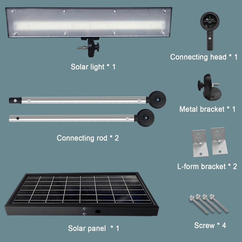 Sign Lights Solar Powered, 210Pcs LED 8000mAh Battery Solar Billboard