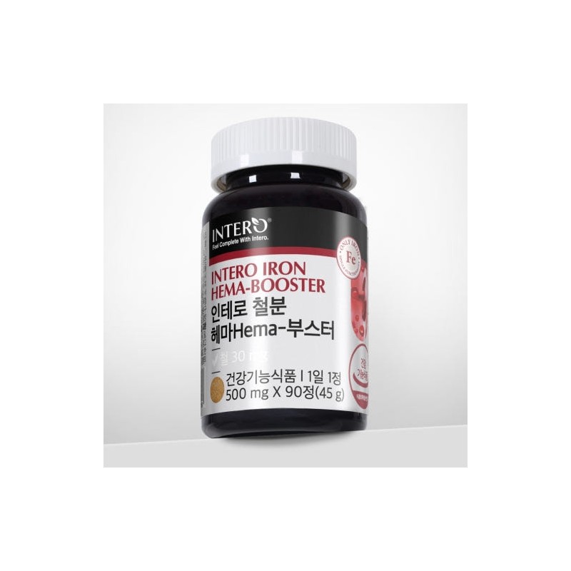 Non-heme iron iron supplement Approximately 3 months' worth of iron