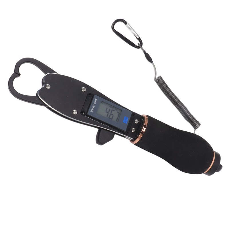 Fish Gripper with Digital Scale Up to 55lb/25kg Loading Capacity