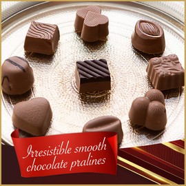 CARIANS Assorted Chocolate Gift Box, Milk Dark Pralines Gourmet Truffles Chocolate, 24 Pc.