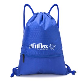 SUPERNOVA Lifestyle Unisex premium quality Waterproof Polyester Sports Gym Travel Drawstring Bag (Blue)