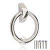 Bwintech 1 Pcs Satin Nickel Ring Desgin Classic Heavy Duty