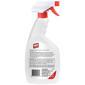 Max Strip Latex Paint Remover 22oz | Fast-Acting Water-Based Formula | Safely Removes Latex, Acrylic | For Wood, Metal, Concrete & Multiple Surfaces | Ideal for Drips, Spills & Overspray