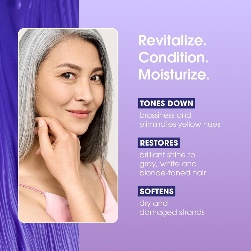 One 'n Only Shiny Silver Purple Shampoo - Argan Oil