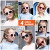 EyeBuddy 2 Pack Kids Sunglasses-Boys Girls Sunglass, Polarized Sunglass,100% UV