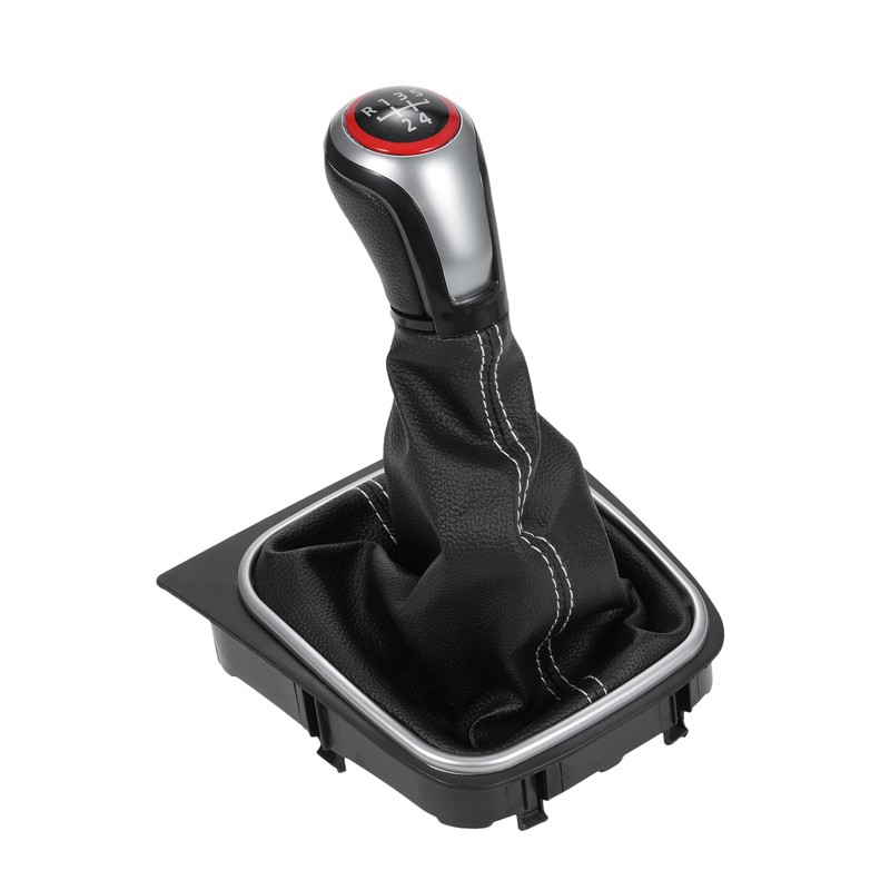 6 Speed Gear Shift Knobs Boot Cover Replacement for Golf