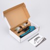 Electric Scissors, USB Rechargeable 3.6V Cordless Scissors with 2 Blade
